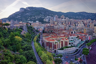 Ciudad de Montecarlo en Mónaco