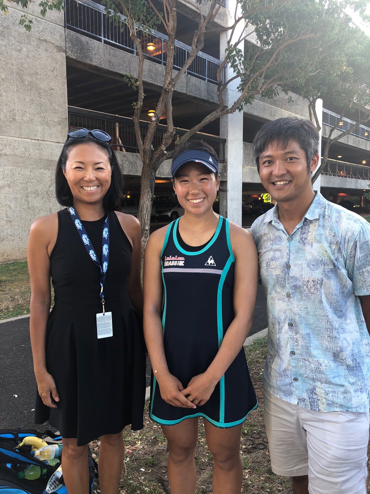 さとうあつこのハワイ不動産 Tennis Campionships of Honolulu Day2 テニスチャンピオンスップスホノルル2日目