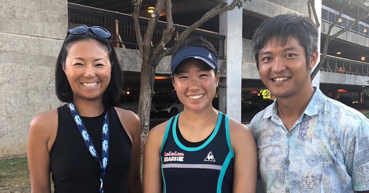 さとうあつこのハワイ不動産 Tennis Campionships of Honolulu Day2 テニスチャンピオンスップスホノルル2日目