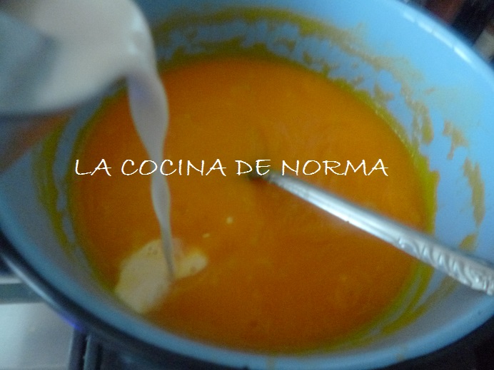 CREMA DE ZANAHORIA (CON LECHE EVAPORADA) La Cocina de Norma