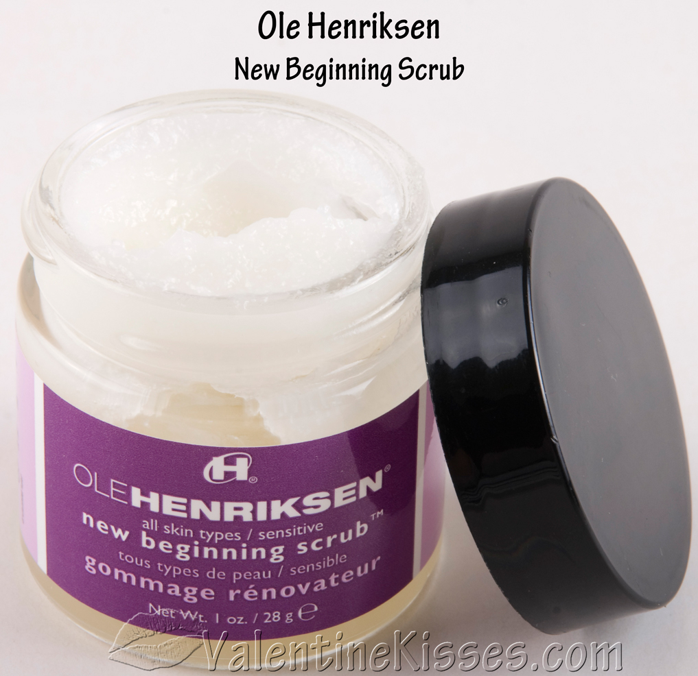 Valentine Ole Henriksen - mask, scrub cream - swatches, reviews