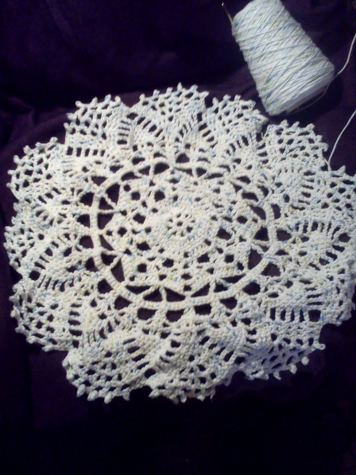 Crochet My Way Yarn doily