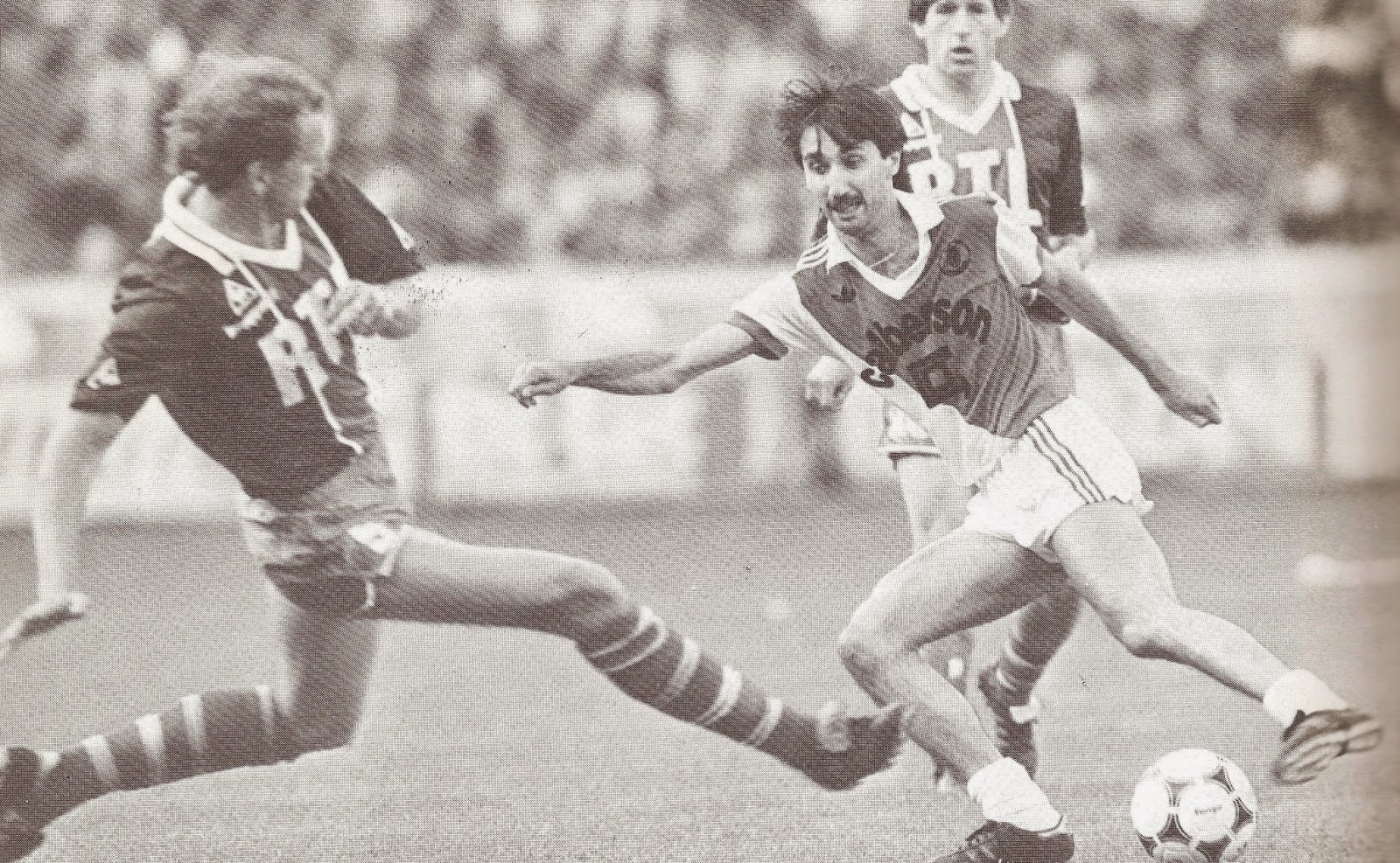 Finale coupe de France 1985. PSGMONACO.