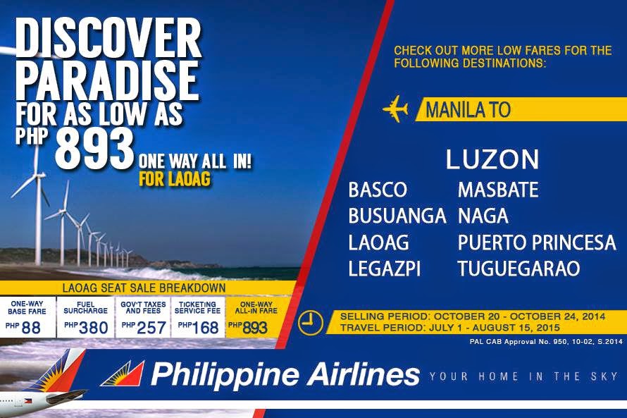 Philippine Airlines Promo 2020 - 2021: PAL Promo Fares for ...
