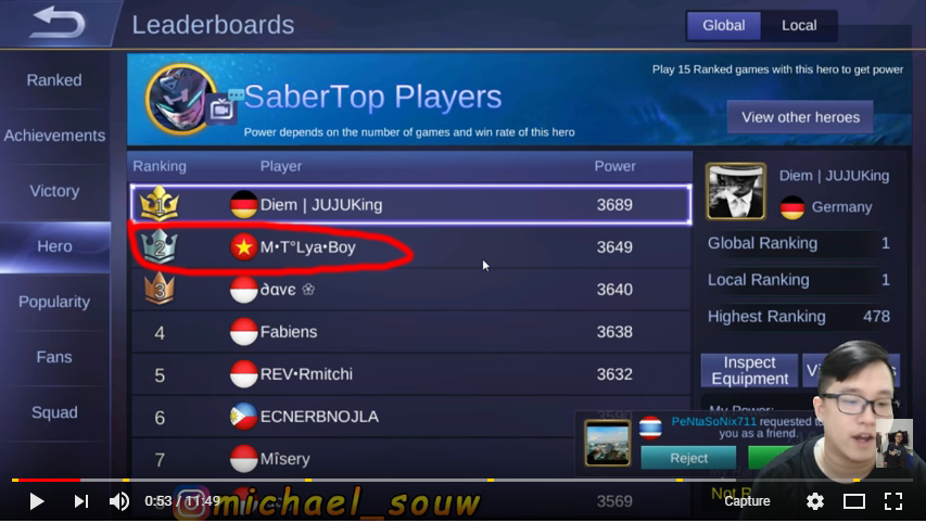 Please Ban This Player From Vietnam Permanently Using Cheat General Discussion Mobile Legends Bang Bang Powered By Discuz