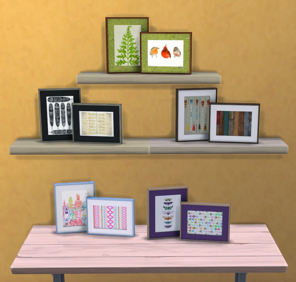 My Sims 4 Blog Mutske Kinlet Frames Override by SaudadeSims