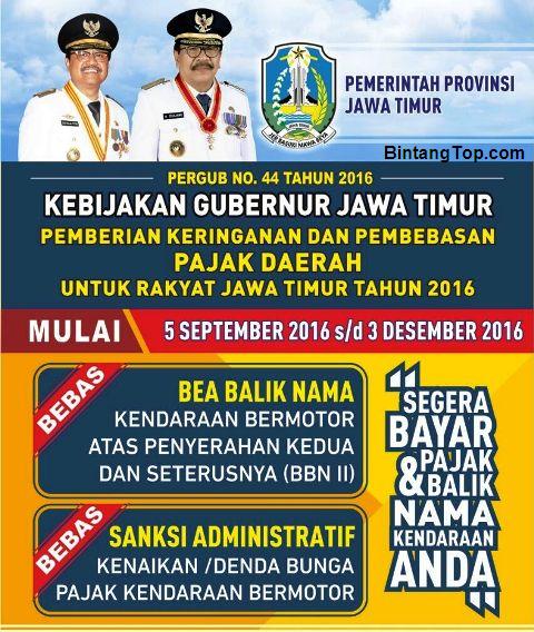 pemutihan pajak kendaraan jawa timur 2016 pemutihan pajak kendaraan jawa timur 2016