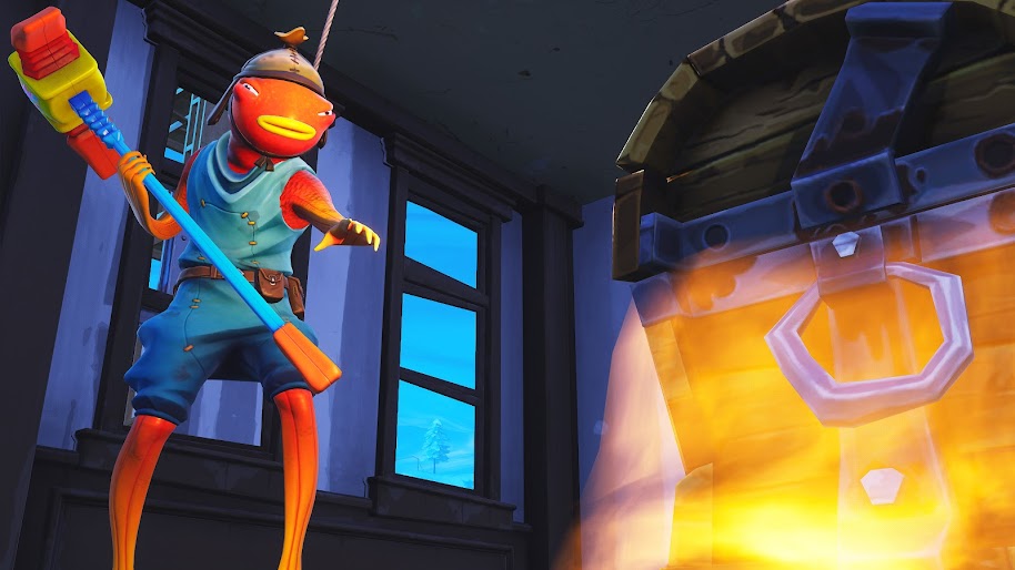 Fortnite Battle Royale Fishstick 4k Wallpaper 113