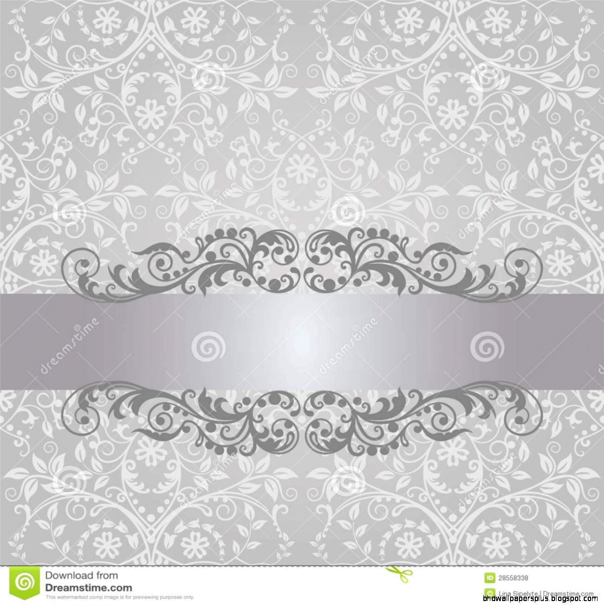 Vintage Silver Wedding Backgrounds