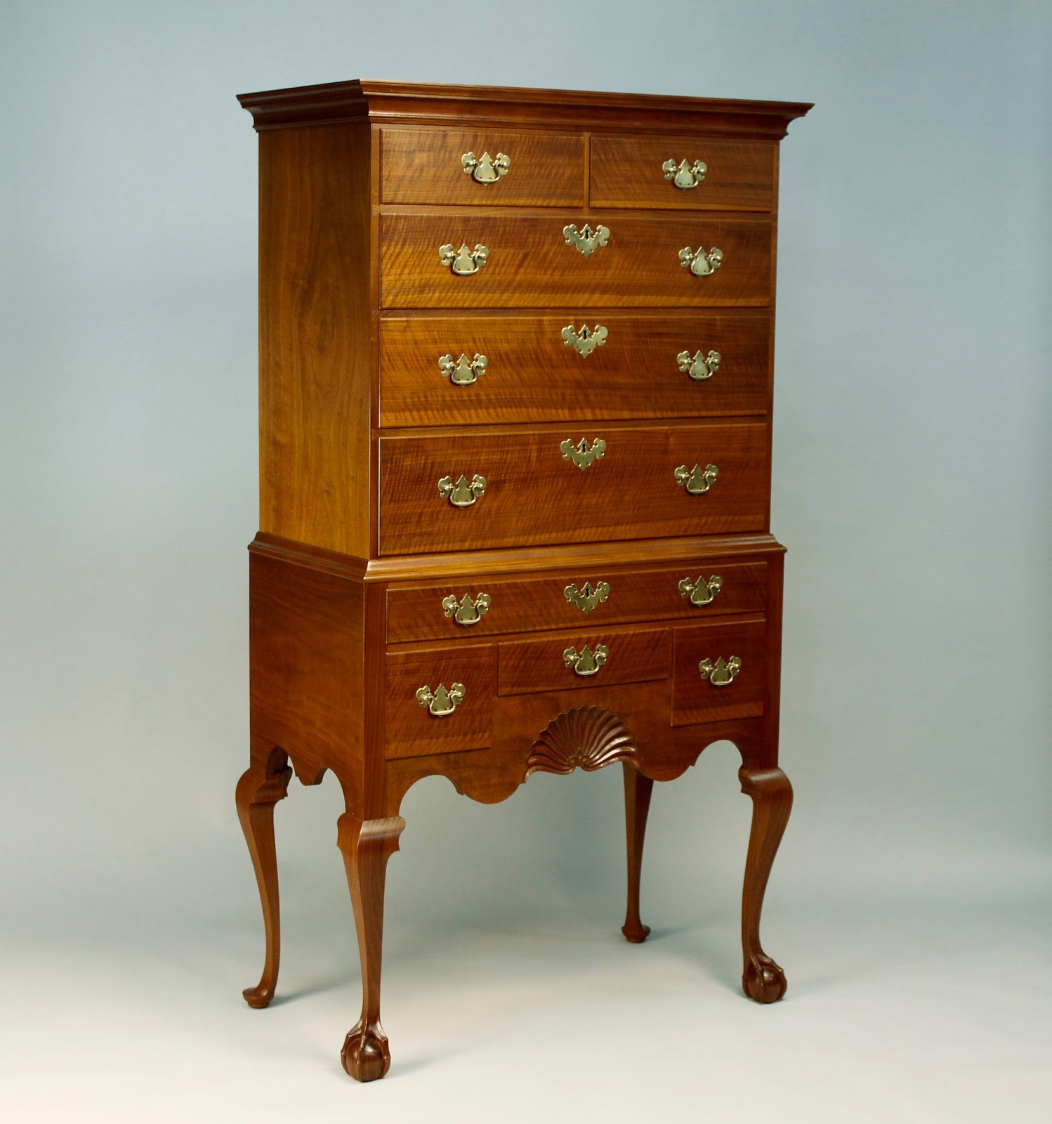 Doucette and Wolfe Fine Furniture Makers Highboy