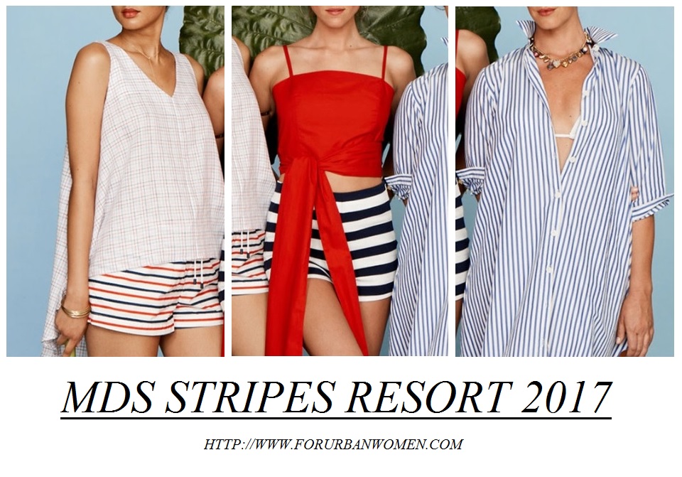 MDS Stripes Resort 2017 Collection, latest swimwear trends, Resort 2017