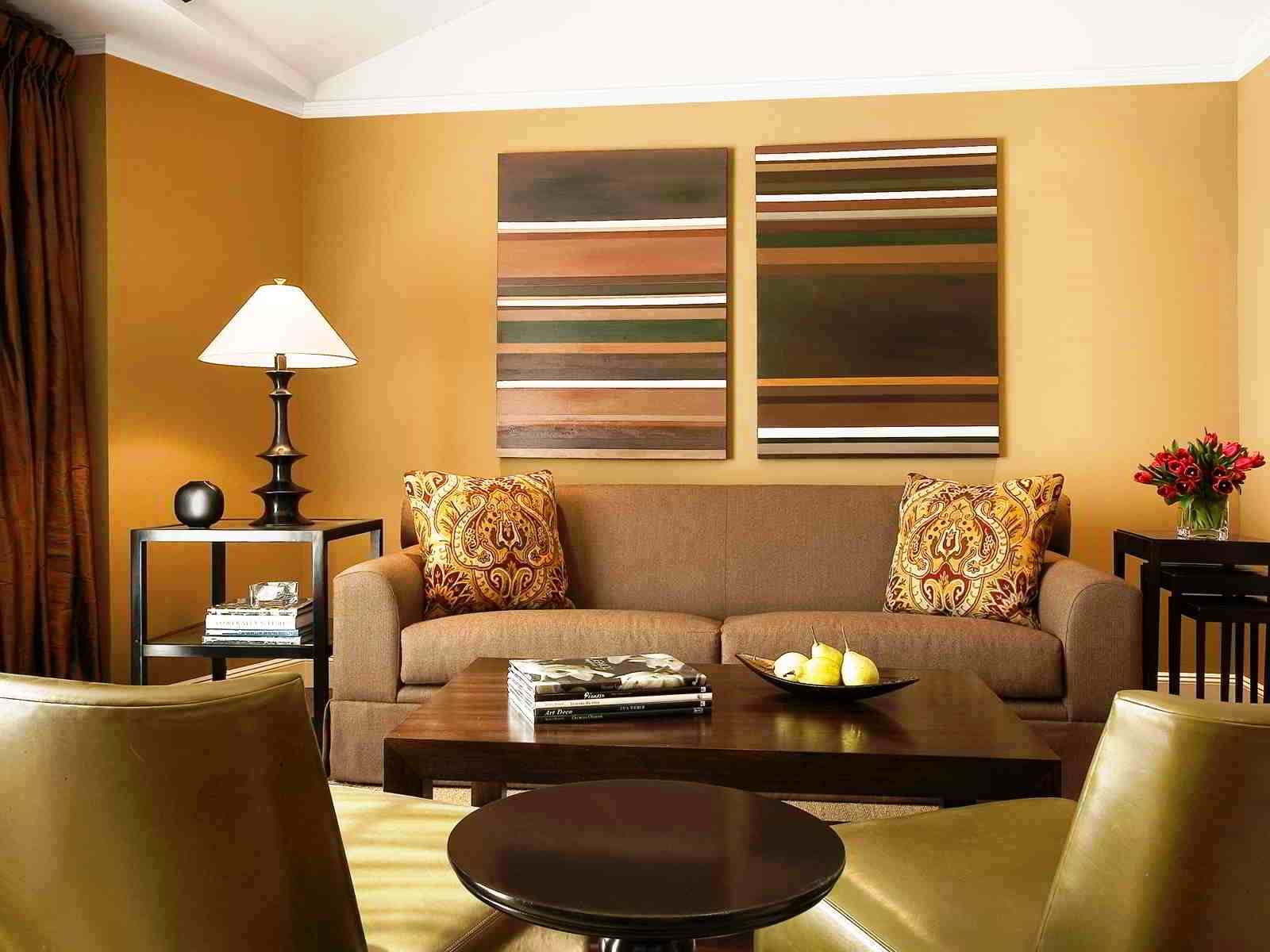 109 Wallpaper Dinding Ruang Tamu Minimalis Coklat | Wallpaper Dinding