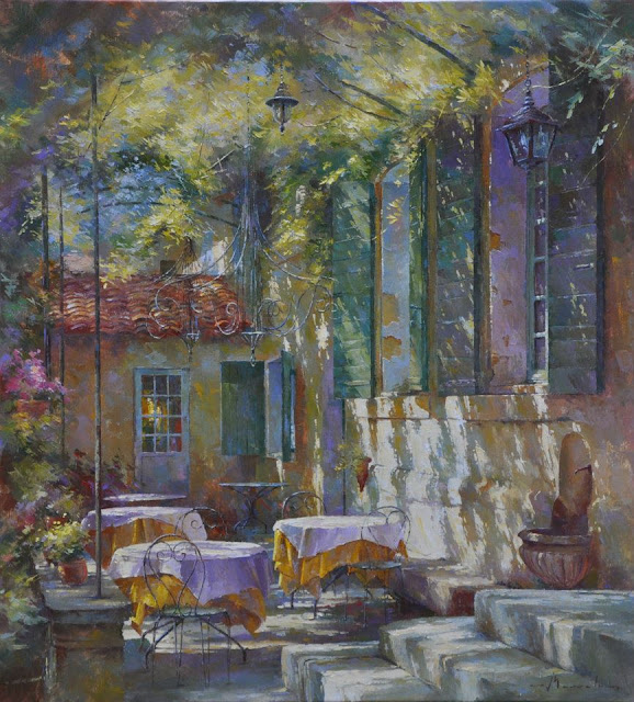 Johan Messely 1927 | Belgian painter | The Secret Gardens