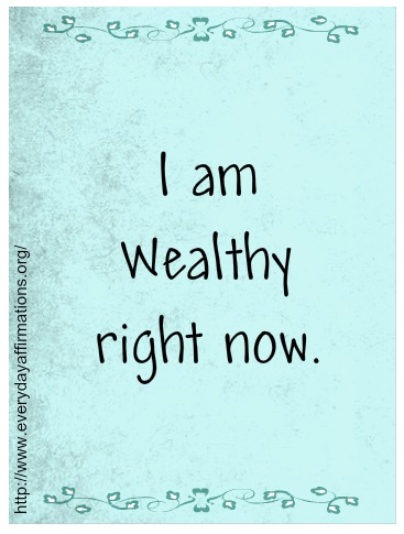 Affirmations for Prosperity, Daily Affirmations, Affirmations for Wealth