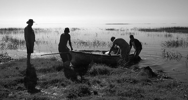 Pescadores del río Coronda