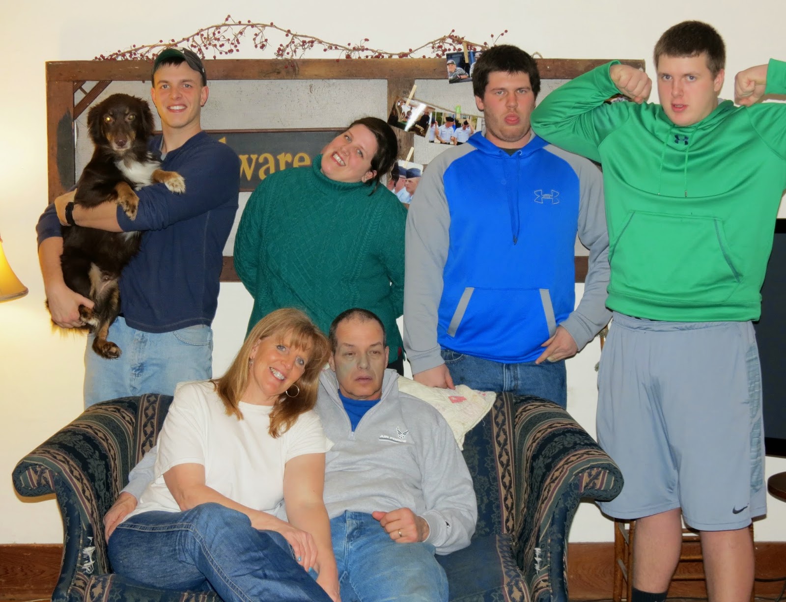 Knolltop Farm Wife Family Photo Day...gone wrong.