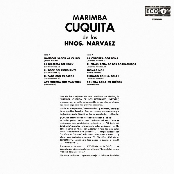 MeTro Marimba Cuquita de los Hermanos Narváez