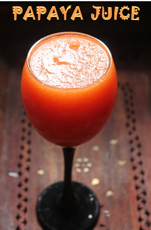 Papaya Juice Recipe Fresh Papaya Lemon Juice Recipe Yummy Tummy