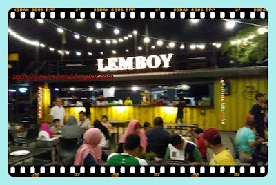 Restoran Lemboy menggunakan kontena yang telah diubahsuai