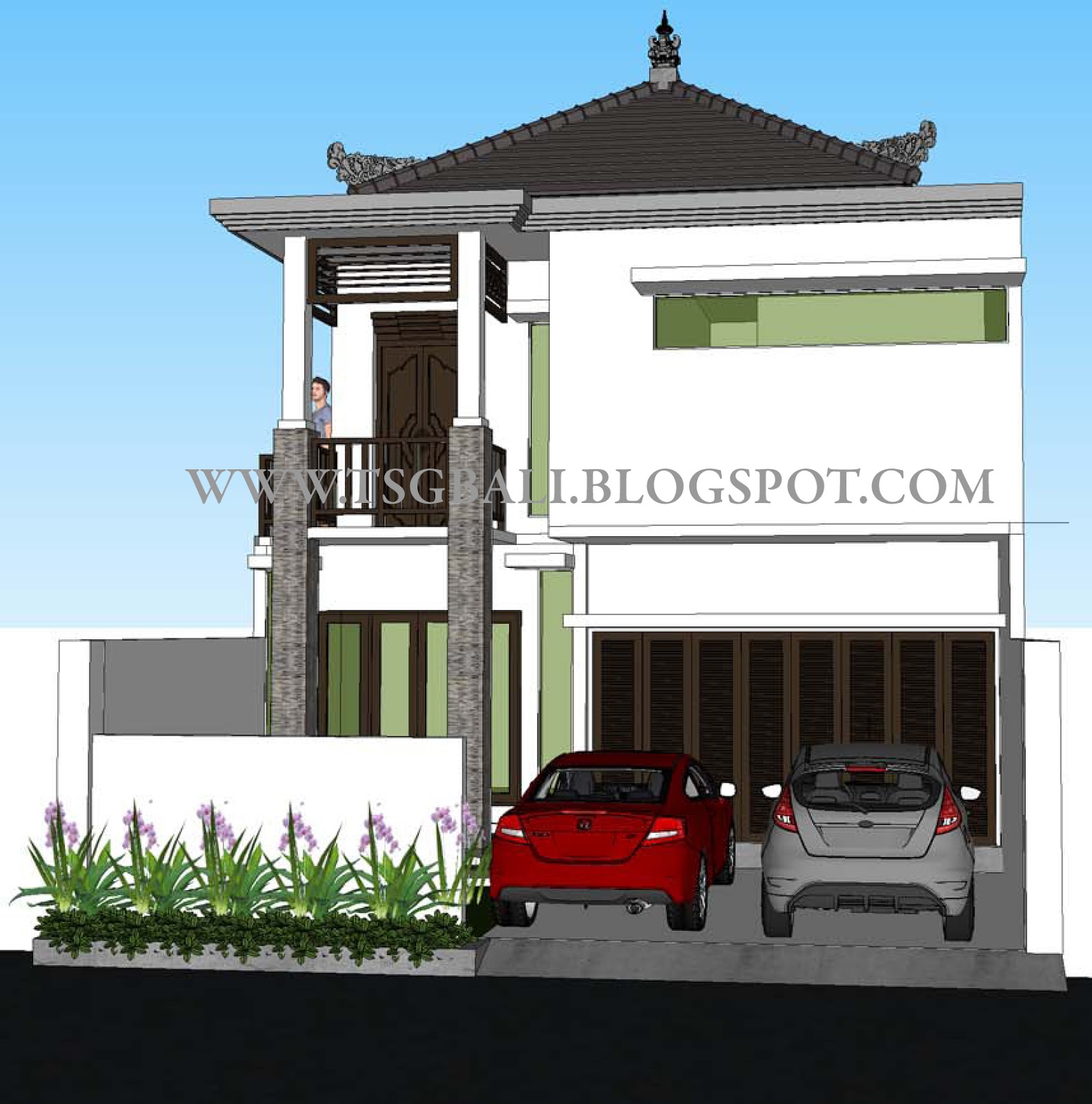 GAMBAR DESAIN RENOVASI RUMAH TINGGAL JL GUNUNG TANGKUBAN PERAHU, KOTA