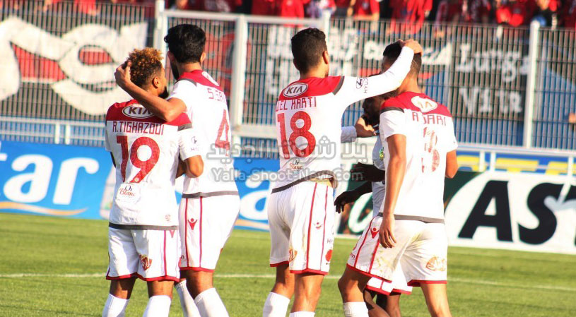 الوداد يقلب الطاولة على فريق المغرب التطواني في الجولة 11 من في الدوري المغربي