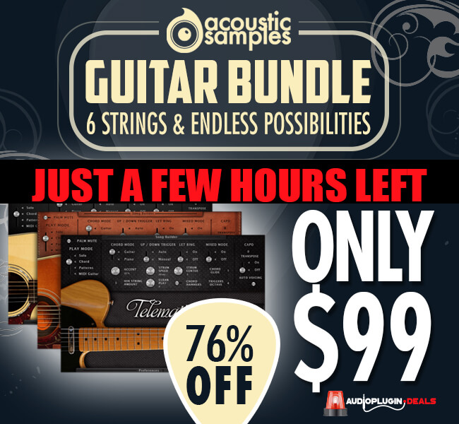 Last Day To Grab The Audio Plugin Deals Acousticsamples 3In1 Guitar