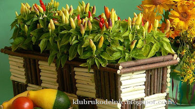 Цветочный горшок своими руками. В духе осени. Мастер класс. | oblacco