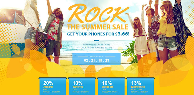Gearbest Rock the Summer Sale 2017