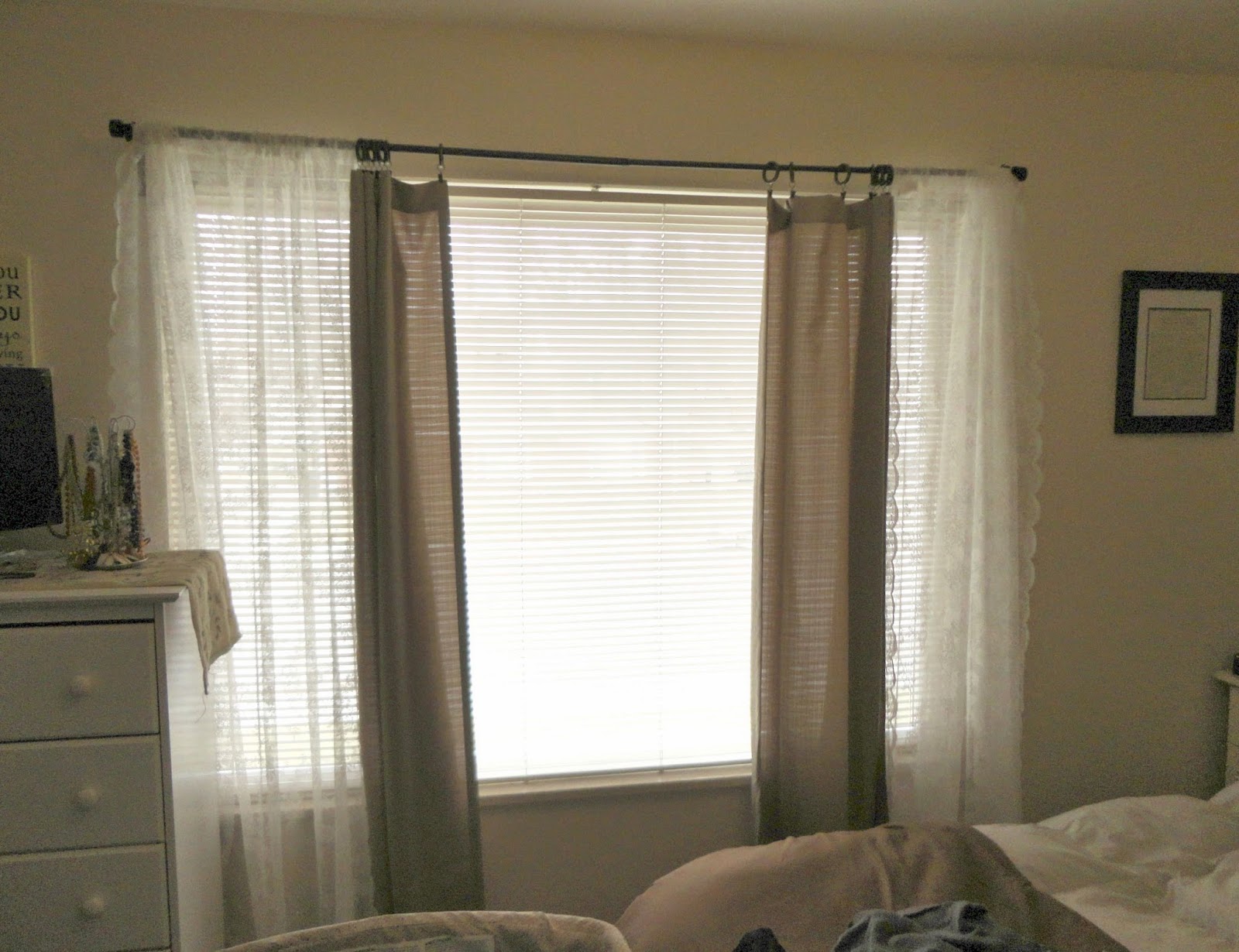 CraftyGoLucky Pillar Curtains