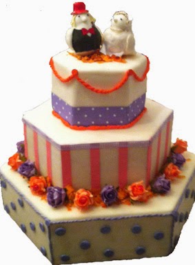 bolo falso, decoração, festa, casamento