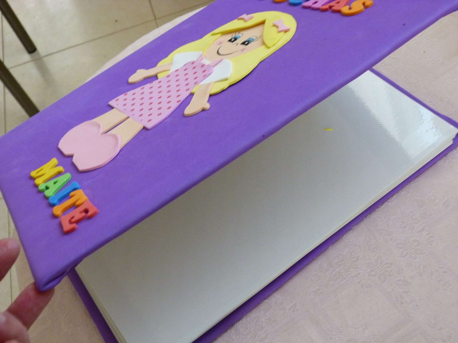 Manualidades y Creaciones Maite F.: Fofuchas. Fofu archivador