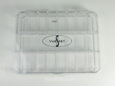 Vueset Tahiti pro palette case review for makeup artists, hair stylists, nail techs