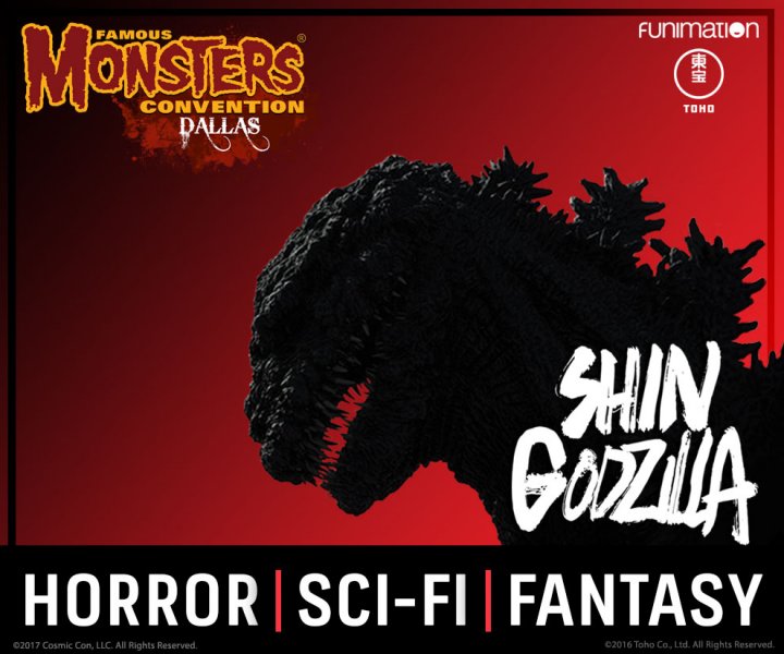 Famous Monsters Convention to Screen SHIN GODZILLA and More