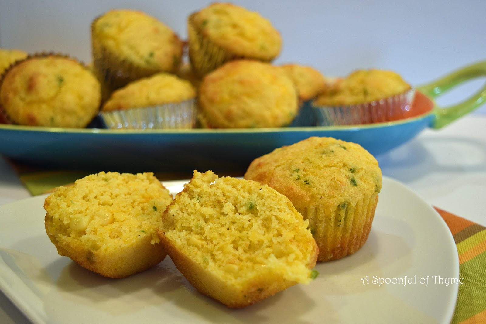 Corn and Jalapeño Muffins
