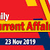 Kerala PSC Daily Malayalam Current Affairs 23 Nov 2019