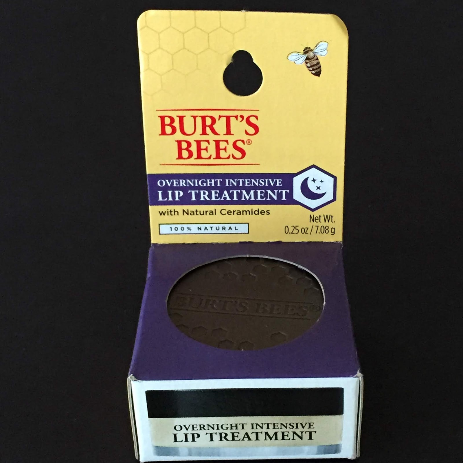 Burt's Bees Conditioning Lip Scrub & Overnight Intensive Lip Treatment Review and Swatches A