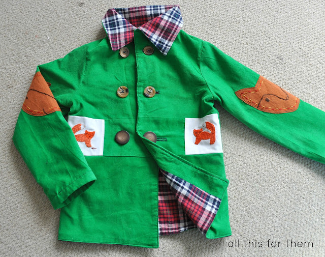 all this for them: The Embroidered Fox Jacket