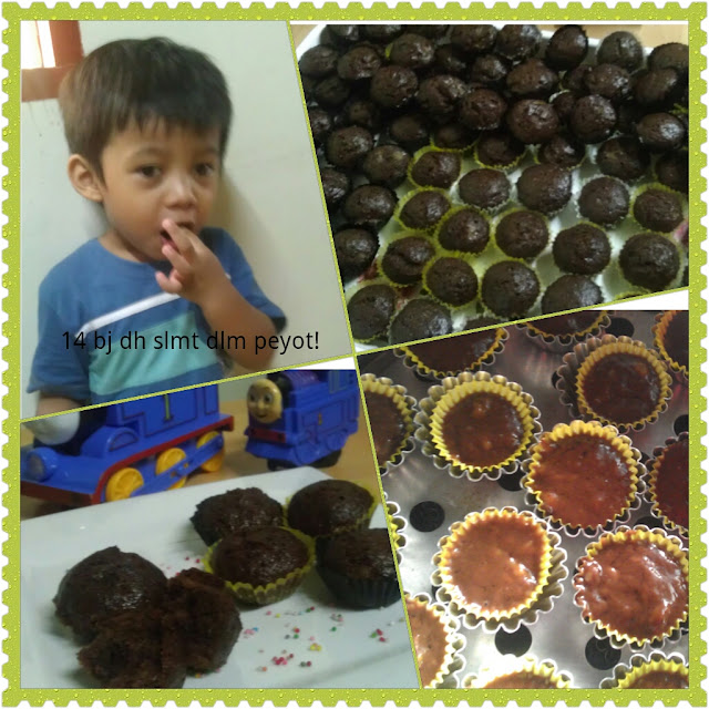 resepi muffin coklat