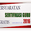 Download Gratis Persyaratan Mengikuti Sertifikasi Guru Tahun Ini