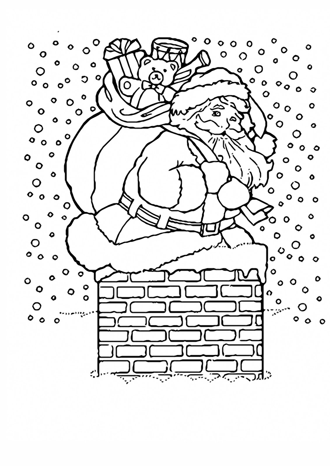 Детски свят: Картинки за оцветяване "Зима"