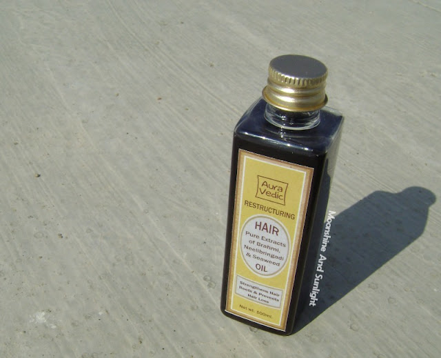 Aura Vedic RESTRUCTURING Hair Oil Review 