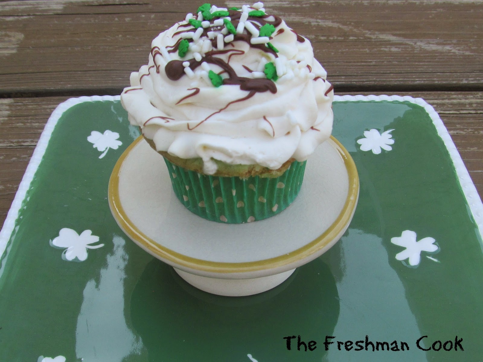 St. Patrick's Favorite Cupcakes