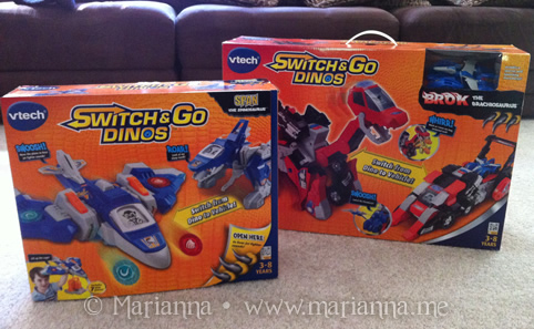 VTech Switch & Go Dinos Review | Marianna | Connecticut Mom Blog