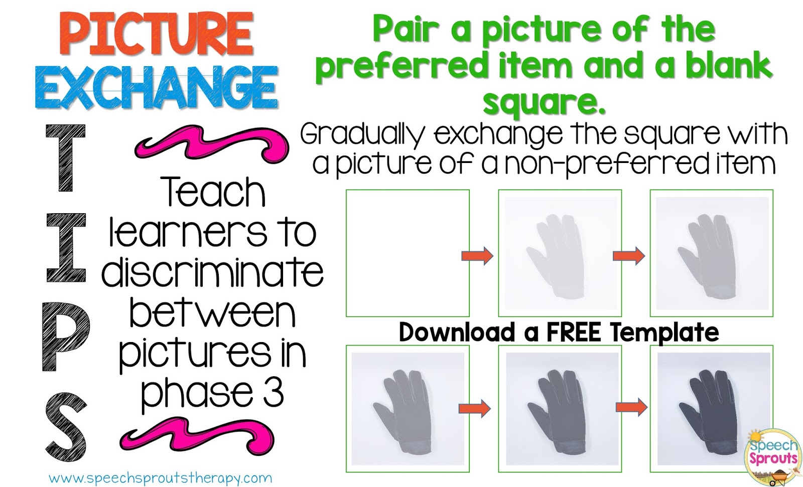 speech sprouts autism supports free templates to easily create