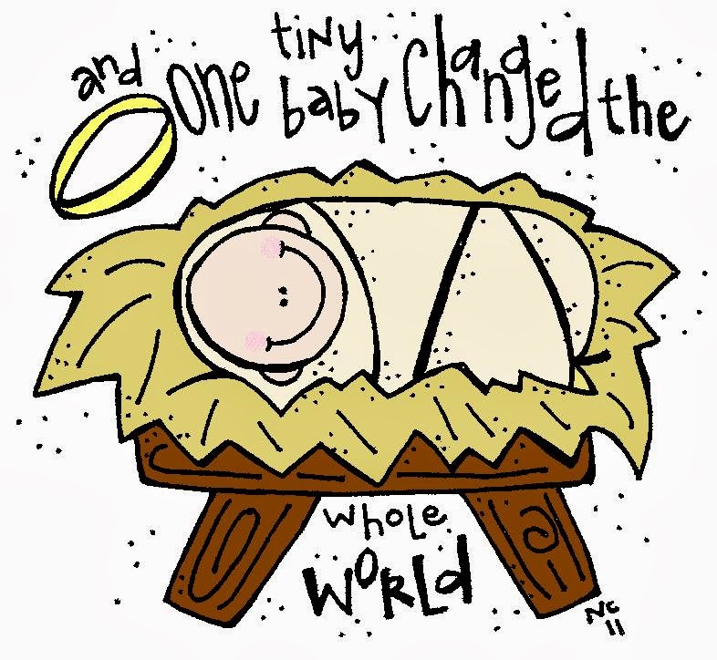 Melonheadz LDS illustrating Baby Jesus