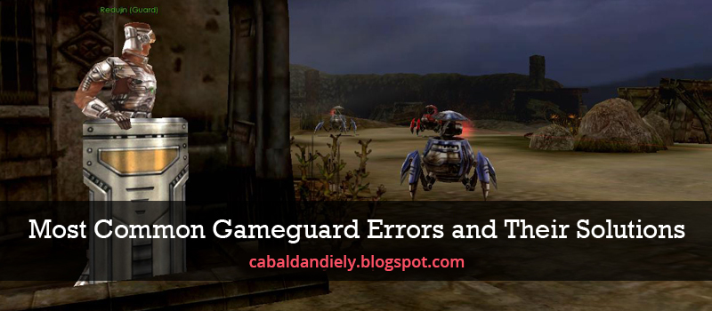 gameguard error 110