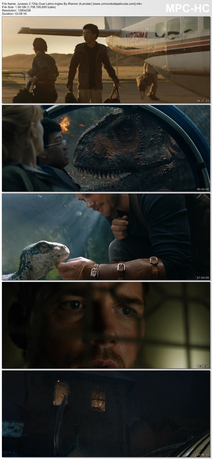 Capturas de la película.