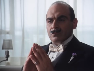 David Suchet as Agatha Christie's Belgian detective Hercule Poirot