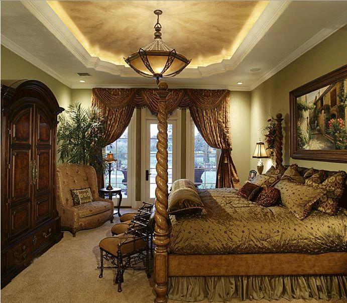 غرفة نوم رئيسية 48 ديكور المنزل
