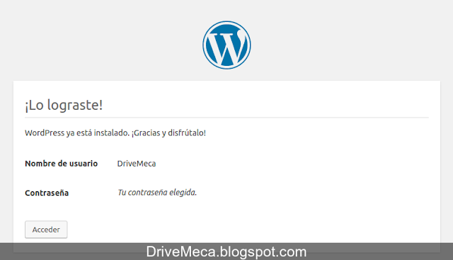 Ya podemos ingresar a personalizar wordpress Ya podemos ingresar a personalizar wordpress